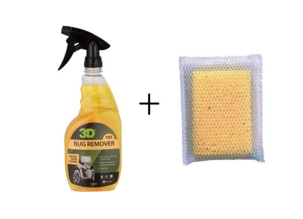 3D Kit Bug Remover  24oz + Bug Sponge