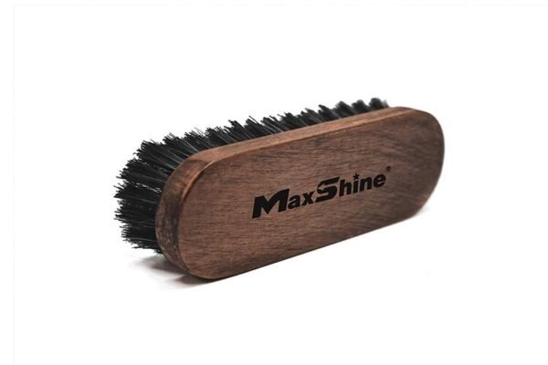 Max Shine Leather Cleaning Brush - Compact Size
