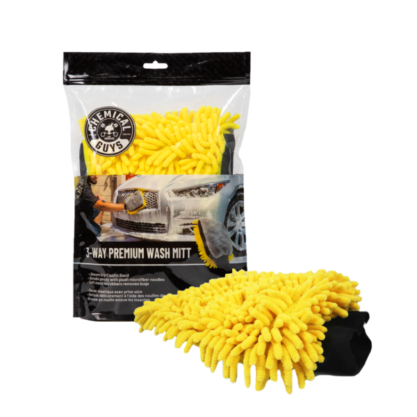 Chemical Guys Three-Way Premium Microfiber Wash Mitt