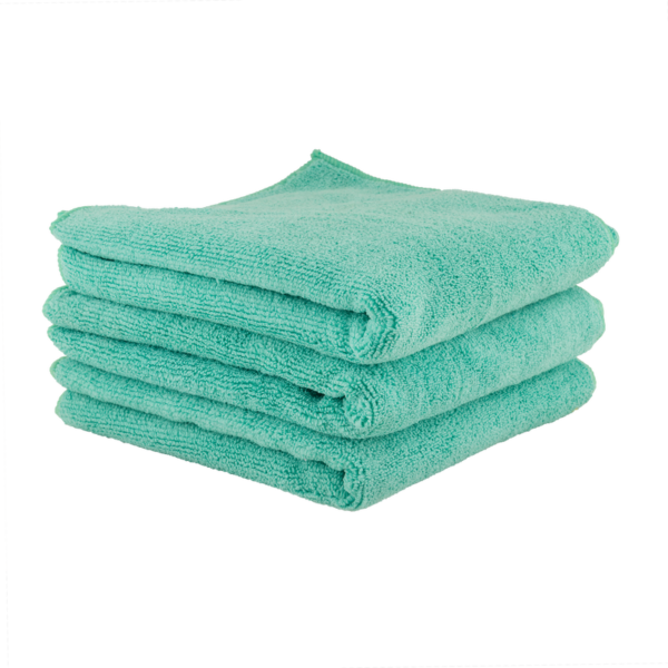 Chemical Guys Workhorse Professional Grade Microfiber Towel 16" x 16" Green
