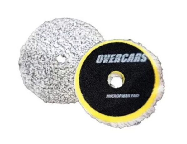 Overcars Pad Microfibra 5" Roto Orbital Corte Alto