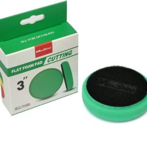 Max Shine Flat Foam Cutting Pad - 3 inch Green