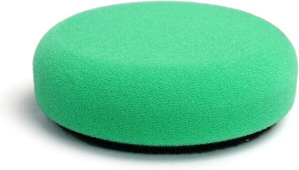 Max Shine Flat Foam Cutting Pad - 3 inch Green - Imagen 3