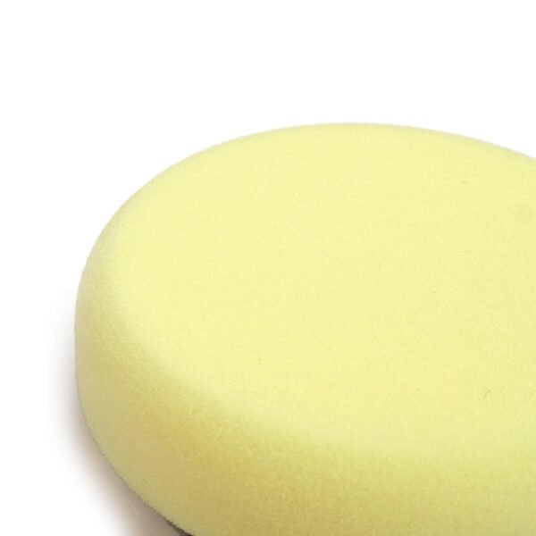 Max Shine Flat Foam Polishing Pad - 3 inch Yellow - Imagen 3