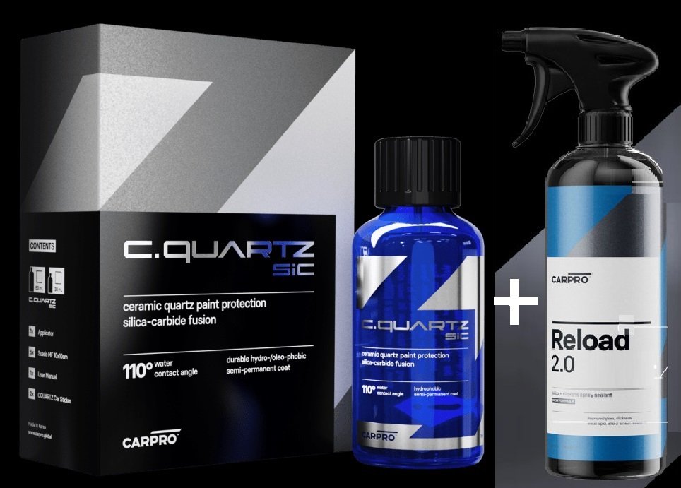CarPro Cquartz Sic 30ml c/Reload 100ml