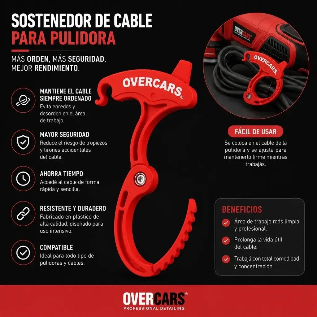 Overcars Abrazadera para cables - Imagen 5