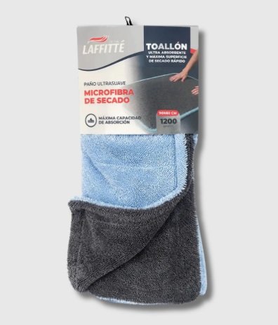 Laffitte Paño de microfibra toallón 90x60 cm - Pack por 10 unidades
